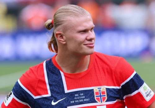 Haaland pożegnał króla Norwegii. Harald V naprawdę żył sportem