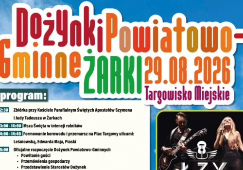 Święto plonów w Żarkach- dołącz do wspólnego świętowania już 29 sierpnia!