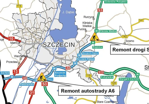 Kierowcy muszą uważać od września na remonty A6 i S3