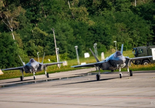 Pięć kolejnych F-35A Husarz dostarczonych do Polski