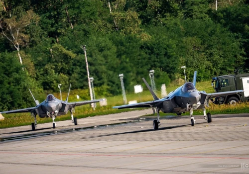 Kolejne F-35A wylądowały w 32. BLT w Łasku