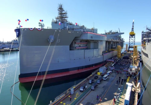 Ostatnia baza pływająca dostarczona US Navy