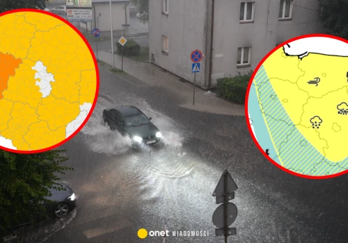 Alerty IMGW przed ulewami i silnymi burzami. Tutaj pogoda będzie niebezpieczna
