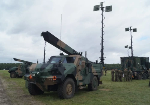 Pierwsze rażenie celu z użyciem systemu Gladius w 1. Brygadzie Artylerii