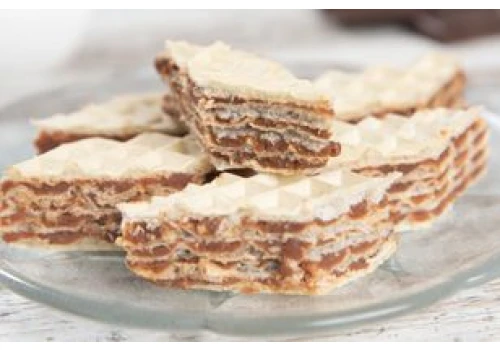 Ciocia podawała je na każdej imprezie. Znalazłam przepis bez mleka w proszku i wafle smakują jeszcze lepiej