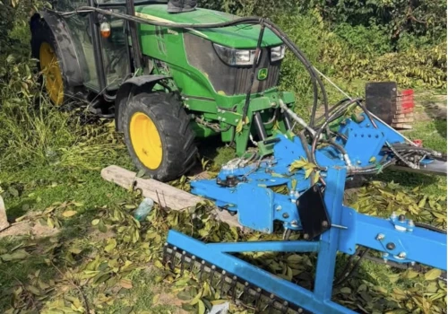 Tragedia podczas prac sadowniczych! Maszyna do cięcia drzew przygniotła mężczyznę