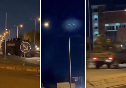 Lotnisko w ogniu, wszędzie słychać strzały. Trwa mobilizacja sił bezpieczeństwa