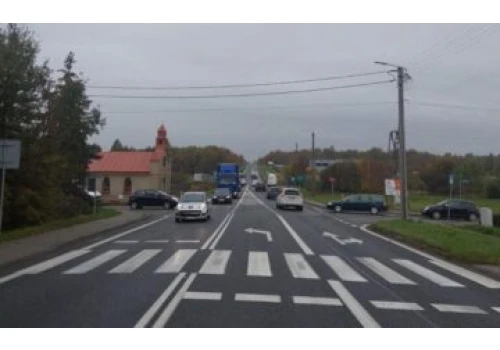Koniec utrudnień na DK43 w Lgocie. Przebudowa skrzyżowania na finiszu!