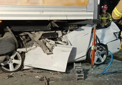 Tragiczny wypadek na trasie Wyszków-Pułtusk. Nie żyje 20-letni kierowca Skody
