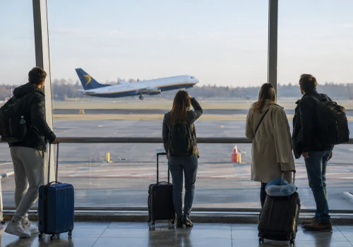 Samolot Ryanair odleciał z Poznania bez pasażerów