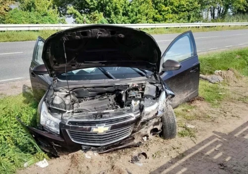 Wypadek na DK62. 21-letnia pasażerka trafiła do szpitala