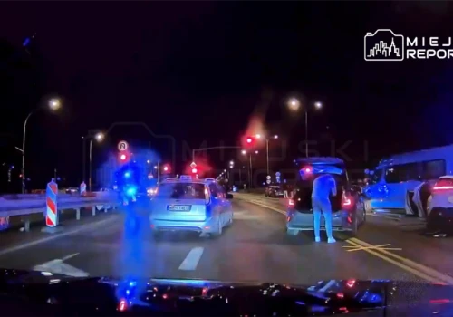 Nocny pościg przez Warszawę. 28-latek po narkotykach uciekał przed policją