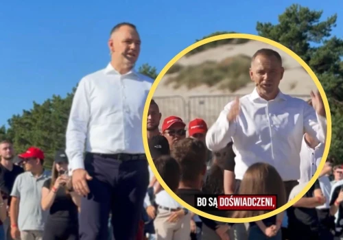 Prezydent Nawrocki z ważnym przesłaniem do młodzieży w Juracie