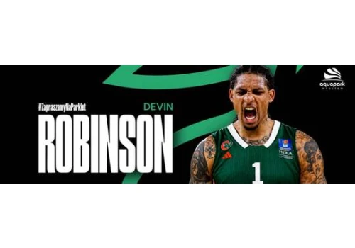 Transferowa ofensywa koszykarskiego Śląska przyspiesza. Devin Robinson nowym zawodnikiem WKS-u