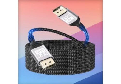 Przewód DisplayPort 1.4 5 m (8K 60 Hz, 4K 144 Hz, 2K 240 Hz) już za 11,39 zł w Amazon PL!