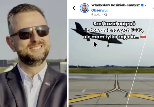 Ale wpadka! Kosiniak-Kamysz wrzucił nagranie o F-35 i rozbawił internet