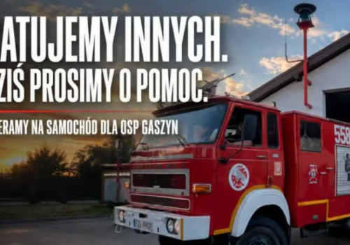 Cud w Gaszynie! OSP zebrało fundusze na nowy wóz strażacki