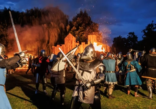 XX Turniej Rycerski w Chojnicach za nami. Park Tysiąclecia przeniósł się w czasy średniowiecza