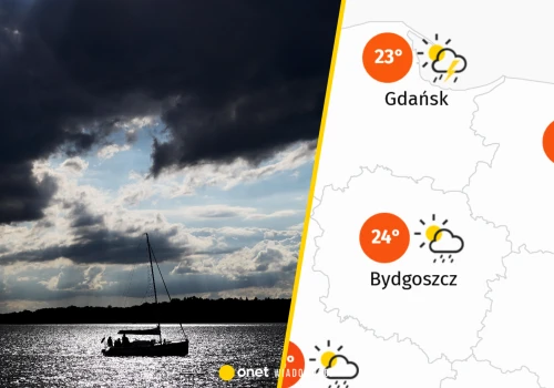 Słoneczna pogoda dziś nie dla każdego. Wiemy, gdzie pojawią się burze i deszcze