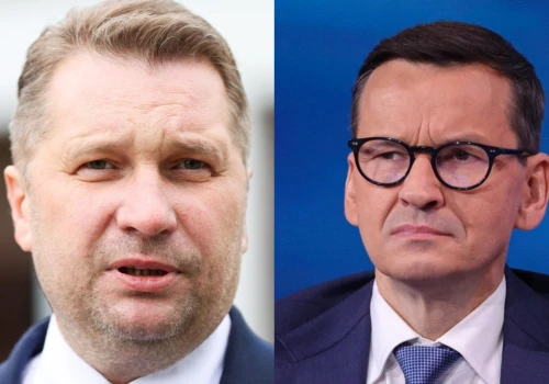 „Skurczysyństwo niebywałe”. Czarnek komentuje zachowanie Morawieckiego