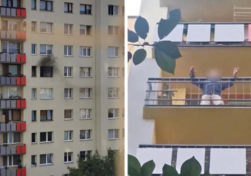 Tychy: 74-latek zgotował piekło sąsiadom. Od lat groził im śmiercią i urządzał burdy. Teraz podpalił mieszkanie