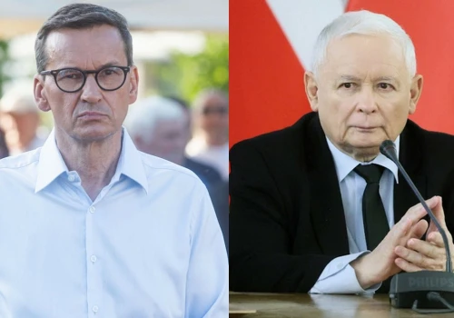 Kaczyński cieplutko o partii Morawieckiego: 