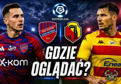 Raków – Jagiellonia: gdzie i o której oglądać? Transmisja