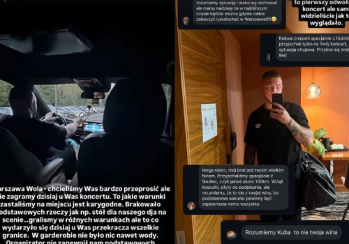 Kubańczyk odwołał darmowy koncert w Warszawie na kilka godzin przed występem. 