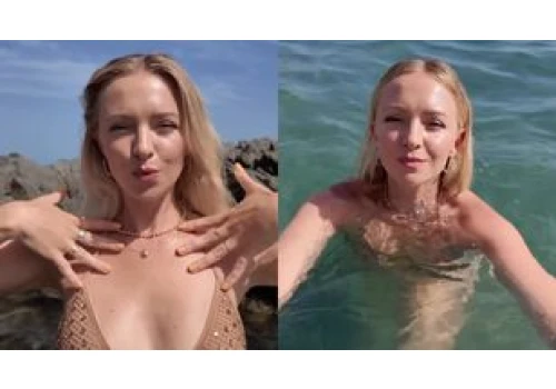 Barbara Kurdej-Szatan ociekająca ZŁOTEM. To bikini wywołało nieliche poruszenie