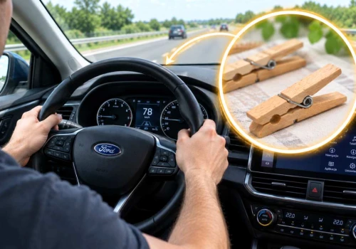 Woź klamerkę w aucie. To genialny trik na częsty problem każdego kierowcy