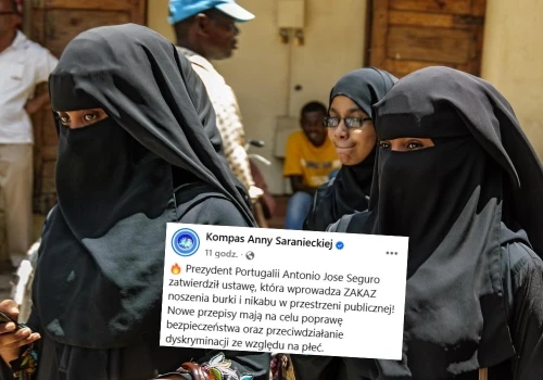 Portugalia wprowadza ustawę, która zakazuje używania w miejscach publicznych burki i nikabu
