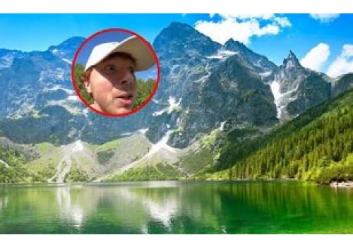 Amerykanin zobaczył Morskie Oko. 