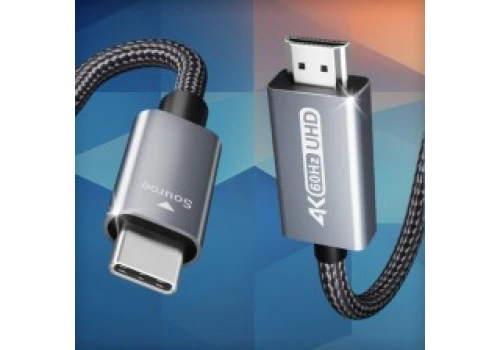 Kabel USB-C na HDMI BENFEI 1,8 m 4K 60 Hz w nylonowym oplocie za 26,96 zł w Amazon PL