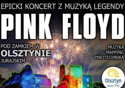 Pod gwiazdami, u stóp zamku. Magiczny wieczór z muzyką Pink Floyd w Olsztynie!