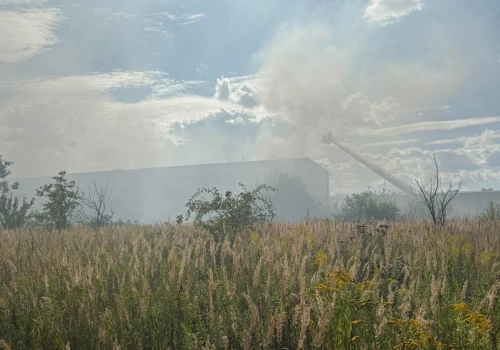 Pożar hali w Lublinie. W środku materiały kompozytowe