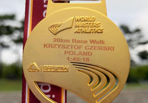 Krzysztof Czerski mistrzem świata w chodzie sportowym masters. Zdobył też złoto drużynowo