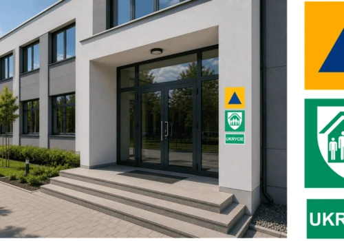 Tak będą oznaczone miejsca schronienia. MSWiA wdraża nowy system