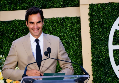 Newport pożegnało Federera jako zawodnika. Powitało go w Galerii Sław