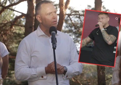 Ale wazelina! Grał w Juracie, nagle zaczął mówić o Nawrockim. „Wreszcie mamy prezydenta, który…”