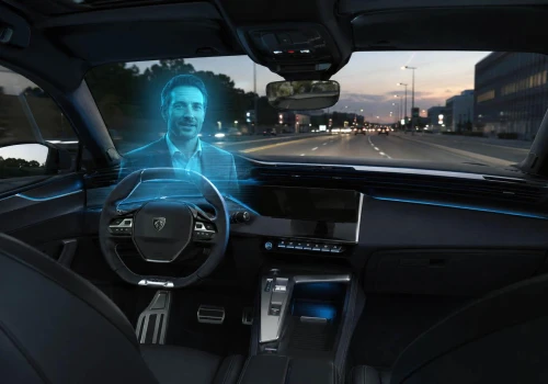Stellantis chce posadzić hologram za kierownicą. Kierowcy nie będzie, ale pasażer ma go zobaczyć