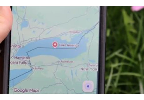 Jezioro Ameryka pojawiło się na mapach Google. Zgodnie z wolą Trumpa