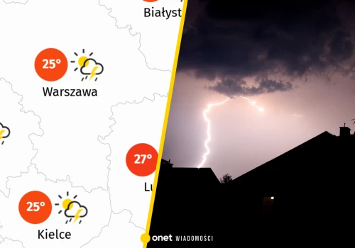 Burze i ulewy uderzą dziś w Polskę. Wiemy, które regiony są najbardziej zagrożone