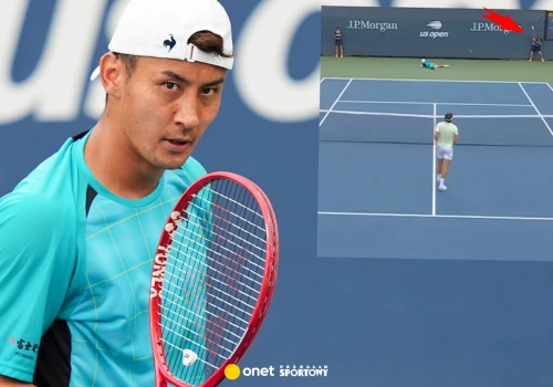 Niebezpieczne zagranie na US Open. Trafił rakietą w chłopca od podawania piłek