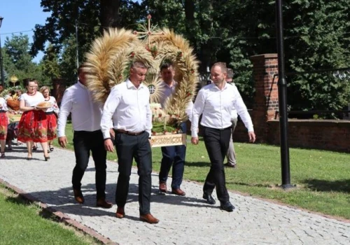 Święto plonów i wyjątkowy jubileusz w Gorzkowicach. Tak mieszkańcy dziękowali za tegoroczne zbiory