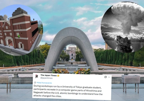Japonia: dzieci odtwarzają w Minecrafcie Hiroszimę i Nagasaki przed bombardowaniem