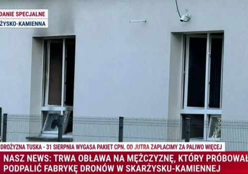 Pożar w WB Electronics w Skarżysku-Kamiennej. Policjanci wydali komunikat
