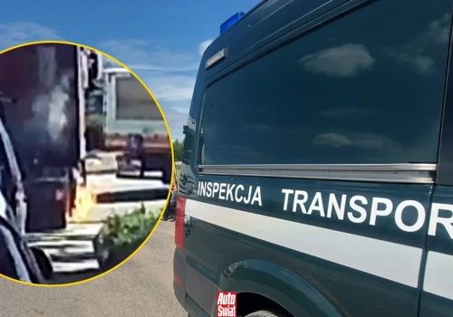 Ogień, promile i niesprawne hamulce. Burzliwa końcówka wakacji dla inspektorów ITD