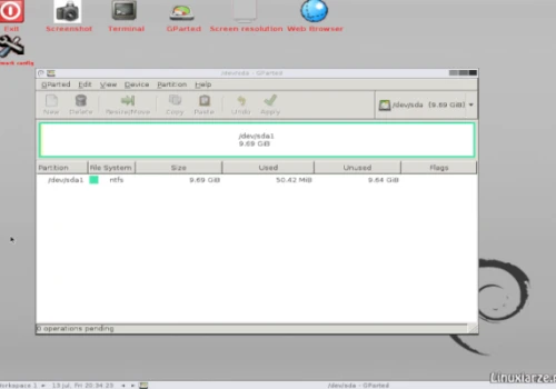 GParted Live 1.8.1-6