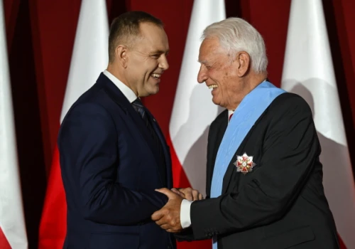 Krzysztof Wyszkowski odznaczony Orderem Orła Białego
