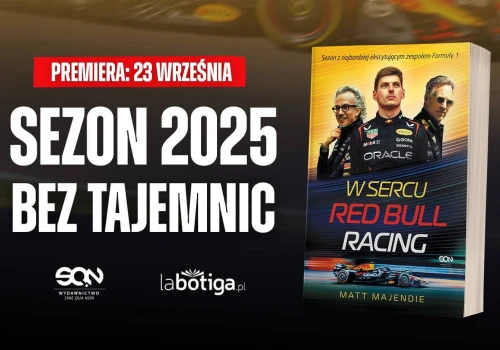 Zapowiedź premiery książki „W sercu Red Bull Racing”